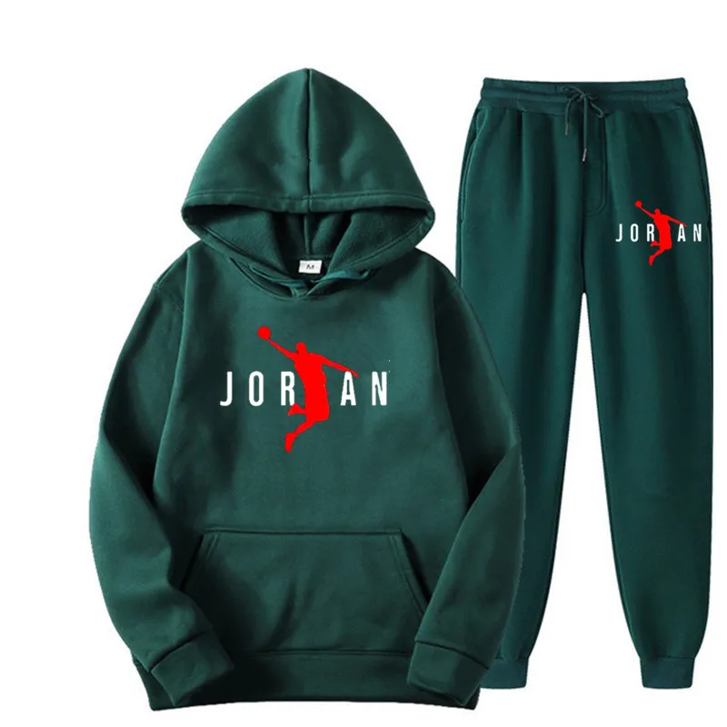 Jogger Sweatpants Men - ベーシックフリースフーディーとスウェットパンツセット メンズジョガーセット 卸売トラックスーツ スポーツウェアトラックスーツ ユニセックスアンサンブル ジョギングオム