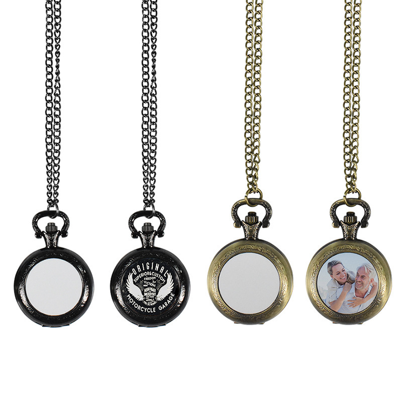 Men'S Fashion Old Money - カスタムヴィンテージメタル懐中時計ペンダントネックレス クラシックウォッチネックレス ファッションジュエリー メンズ レディース向け