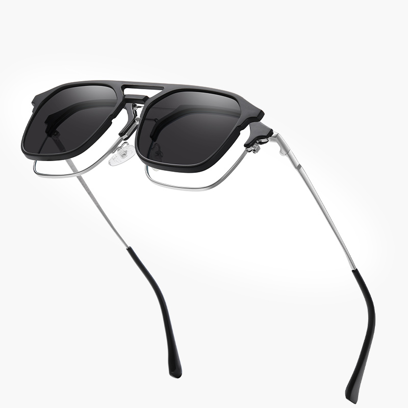 Men'S Fashion Old Money - クリップオン偏光サングラス男性ファッションサングラス女性高級ブランドヴィンテージドライバーシェード近視光学眼鏡フレーム