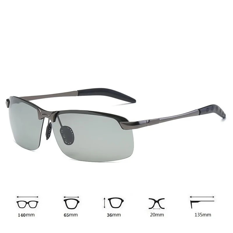 Men'S Fashion Glasses - メンズ調光偏光サングラス メンズ ドライビング フィッシング アウトドアスポーツ用サングラス 夏用遮光サングラス