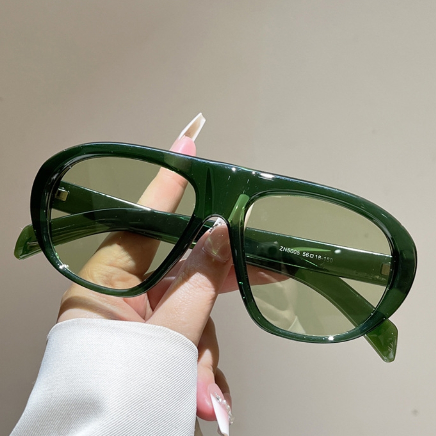 Men'S Fashion Old Money - 新しい特大パイロットサングラス女性男性ヴィンテージブランドサングラス女性トレンディな高級ブランドデザイナーアウトドアシェード