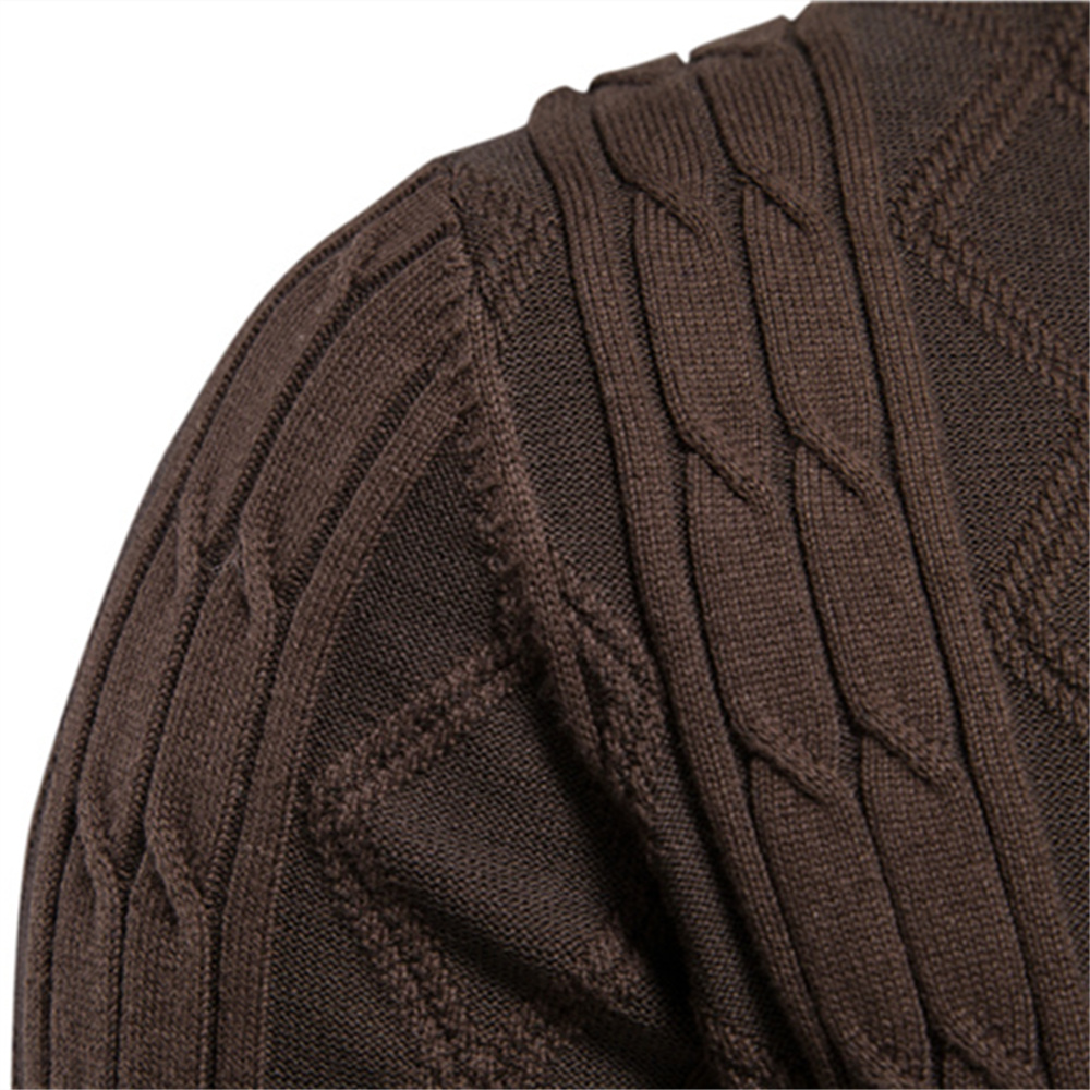 Aiopeson-男性用コットンカジュアルカーディガン,無地 - Men'S Fashion V Neck Sweater のレビューと価格
