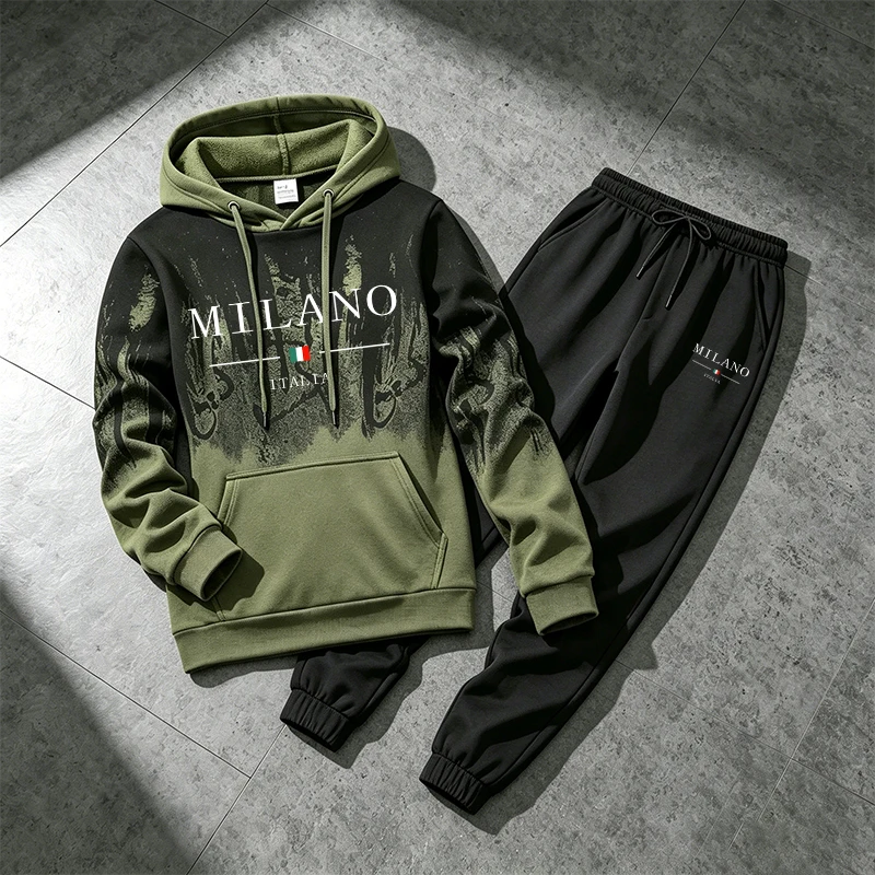 イタリアファッションスポーツウェア2点セット メンズ デイリ - Jogger Sweatpants Men のレビューと価格