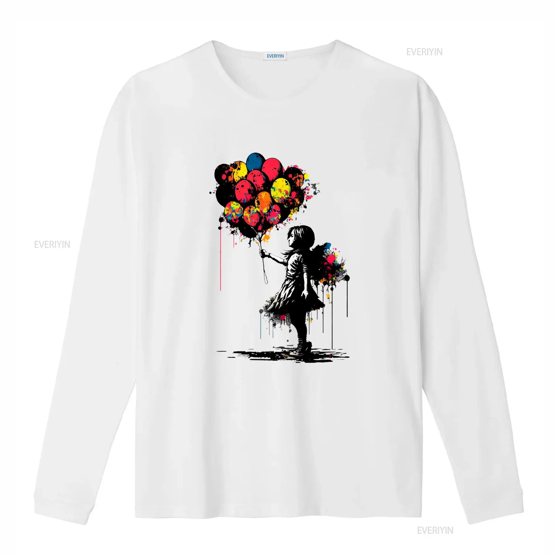 バンクシー ピース Tシャツ バルーンガール アートプリント - Men'S Fashion Aesthetics のレビューと価格