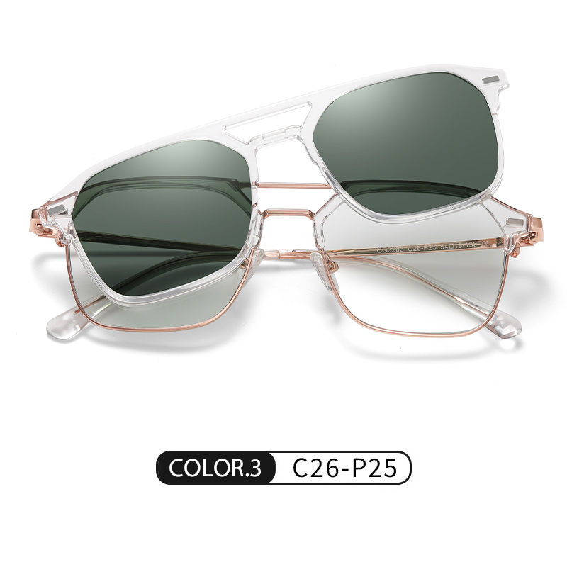 クリップオン偏光サングラス男性ファッションサングラス女性高級 - Men'S Fashion Old Money のレビューと価格