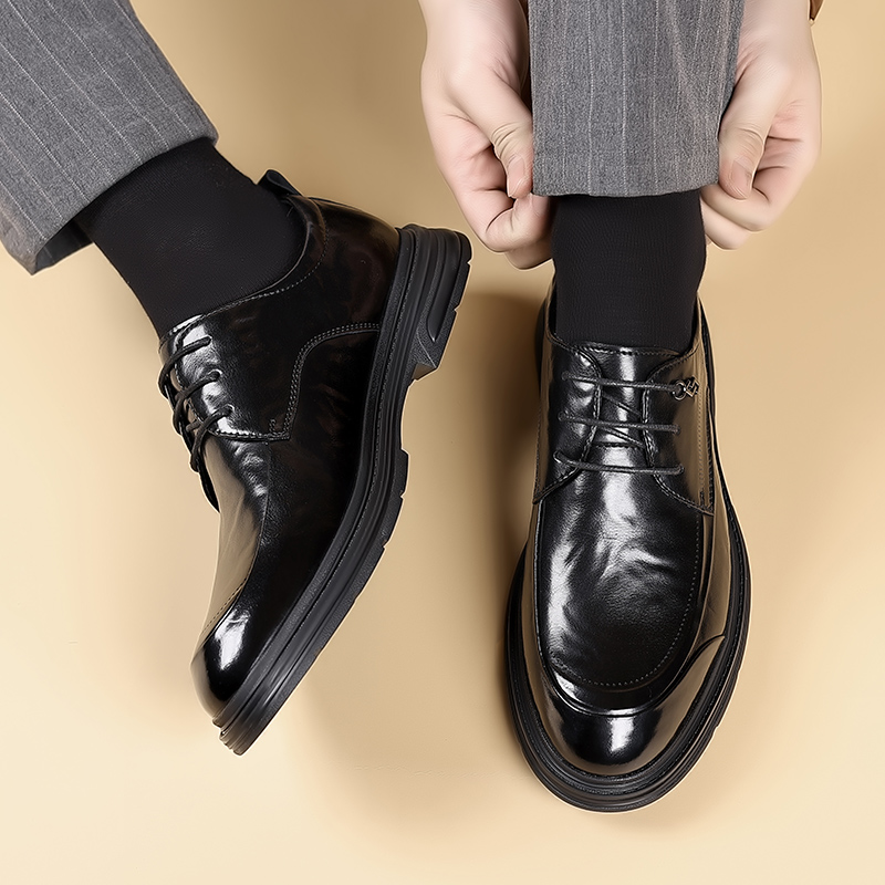 ファッション新しいメンズビジネスブリティッシュカジュアルレザ - Oxford Shoes Brogue のレビューと価格