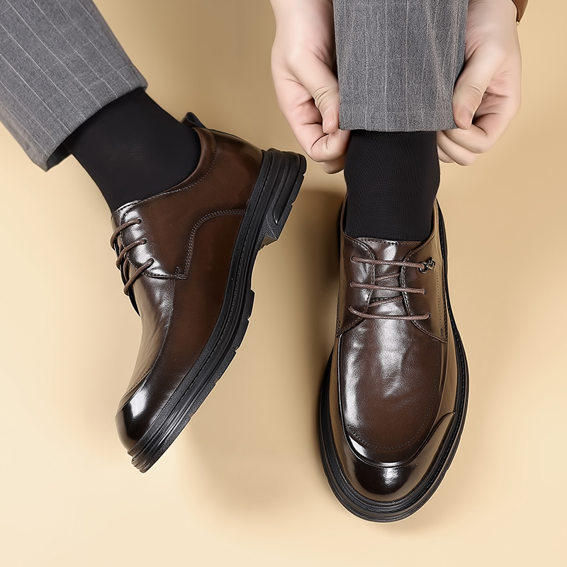ファッション新しいメンズビジネスブリティッシュカジュアルレザ - Oxford Shoes Brogue のレビューと価格