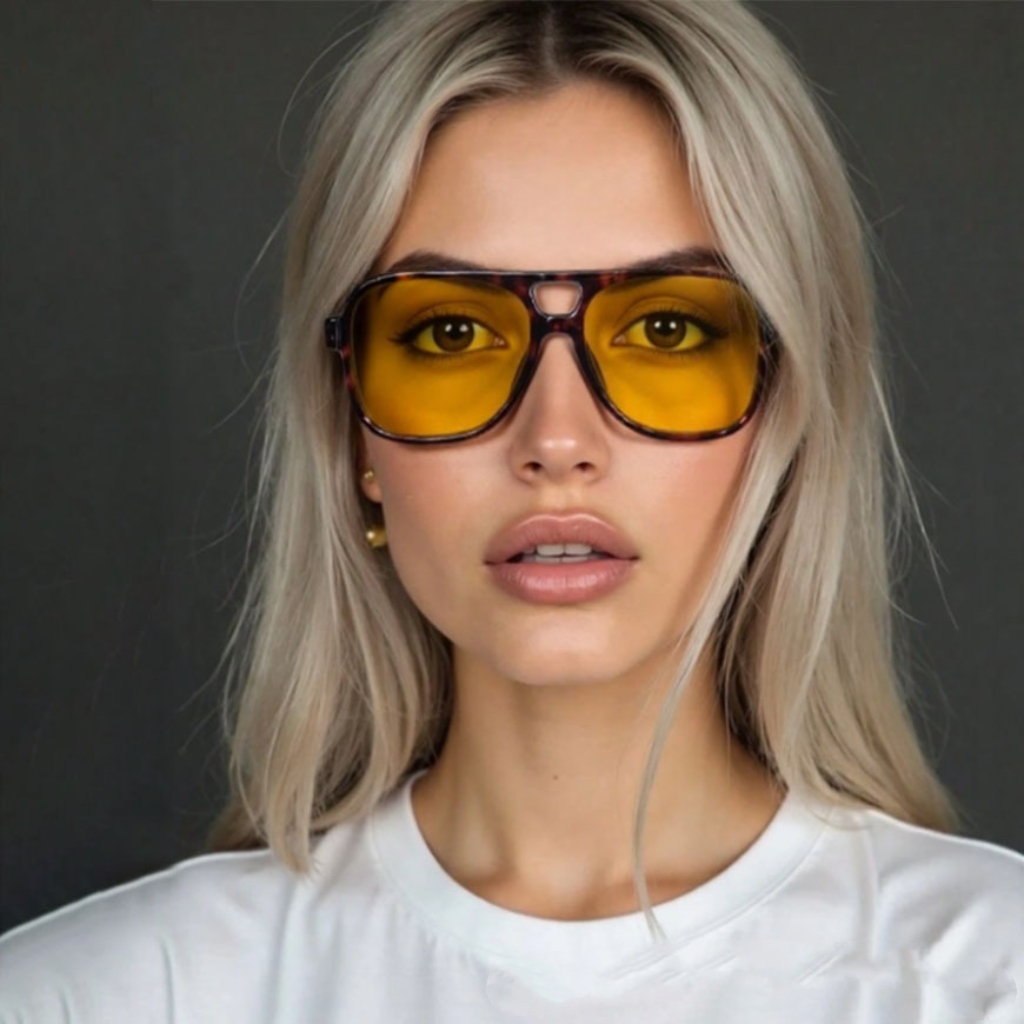 ニューヴィンテージクラシックデザイナーダブルブリッジパイロッ - Men'S Fashion Glasses のレビューと価格