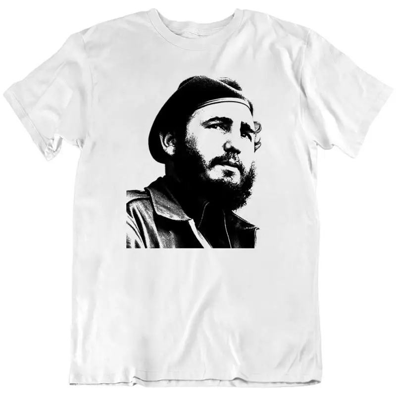 カストロ T シャツ 顔の毛 軍隊 軍兵 キューバ ベクター - Military Shirt Men のレビューと価格
