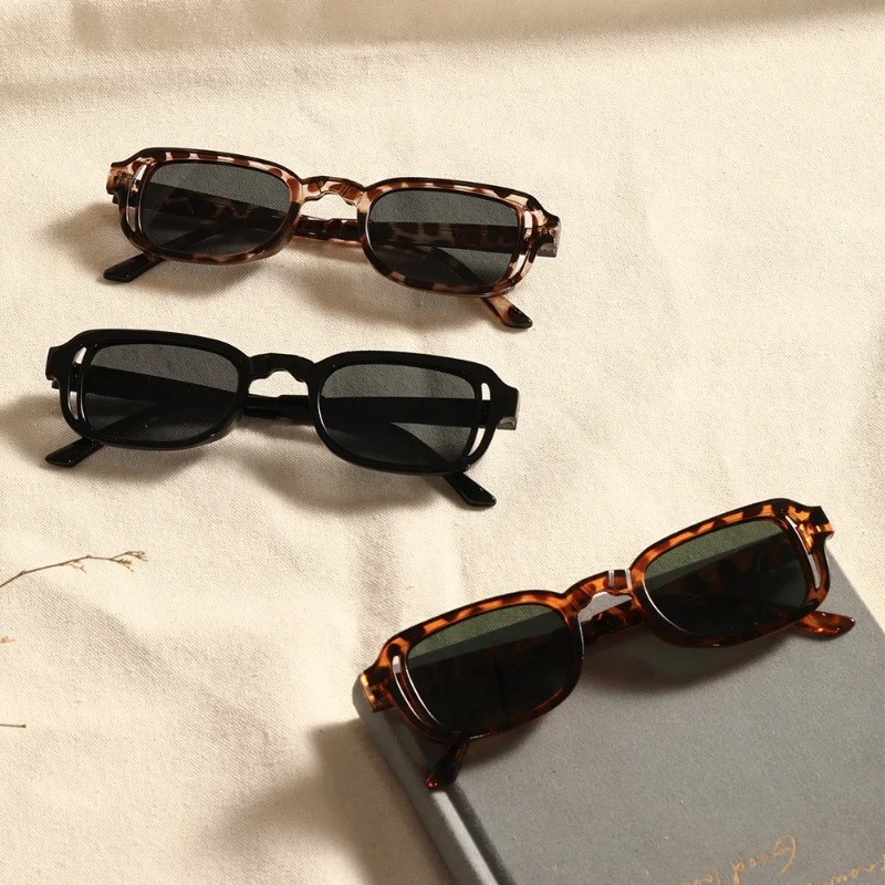 豪華な長方形サングラス女性オーバルヴィンテージブランドデザイ - Men'S Fashion Old Money のレビューと価格