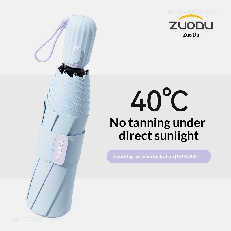 ZUODU ミニ折りたたみ傘 太陽用 女性用 男性用 ファッ - Men'S Fashion Umbrella のレビューと価格