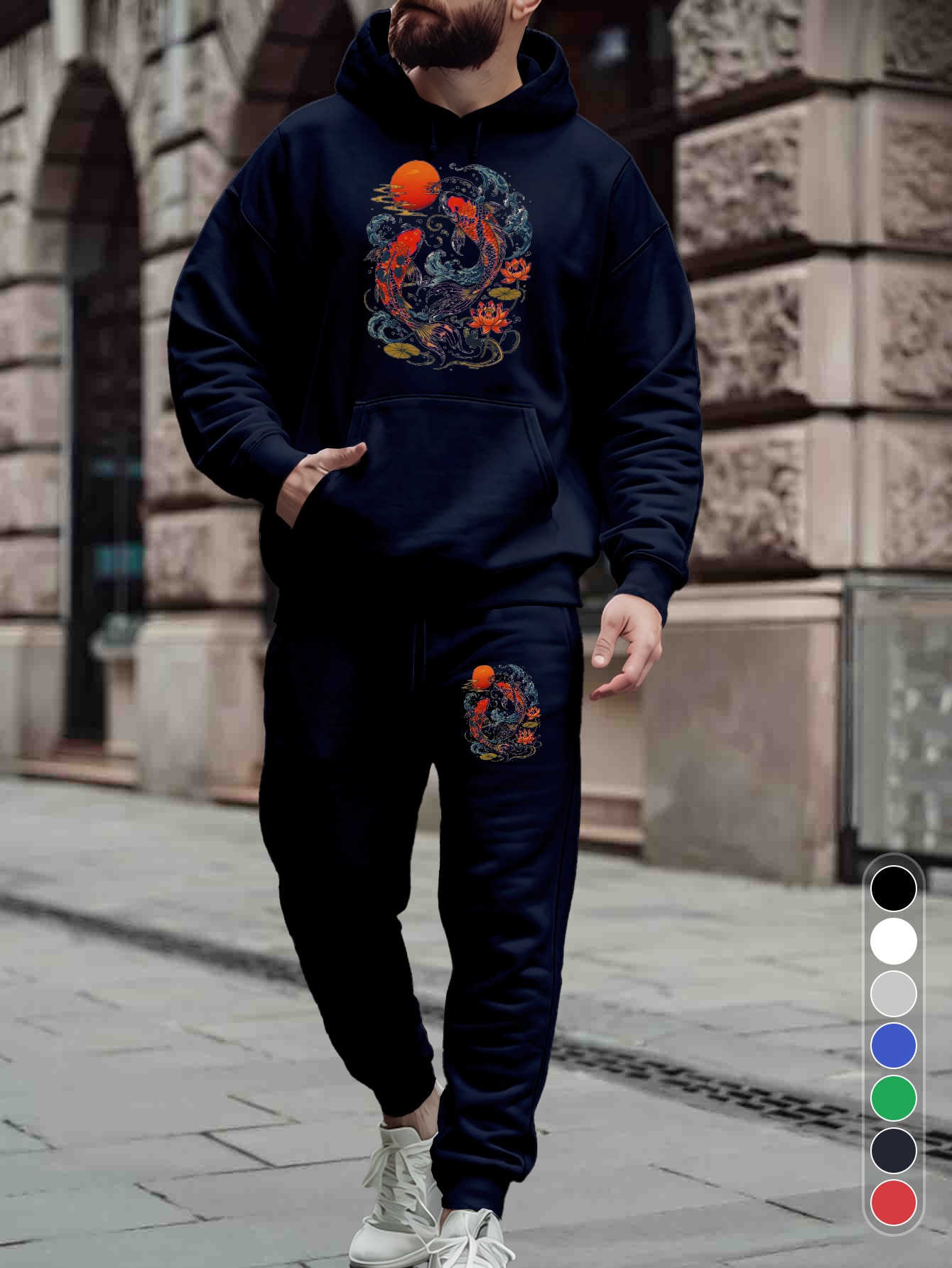 2026年新作 メンズ ツーピース トラックスーツ パーカー - Jogger Sweatpants Men のレビューと価格