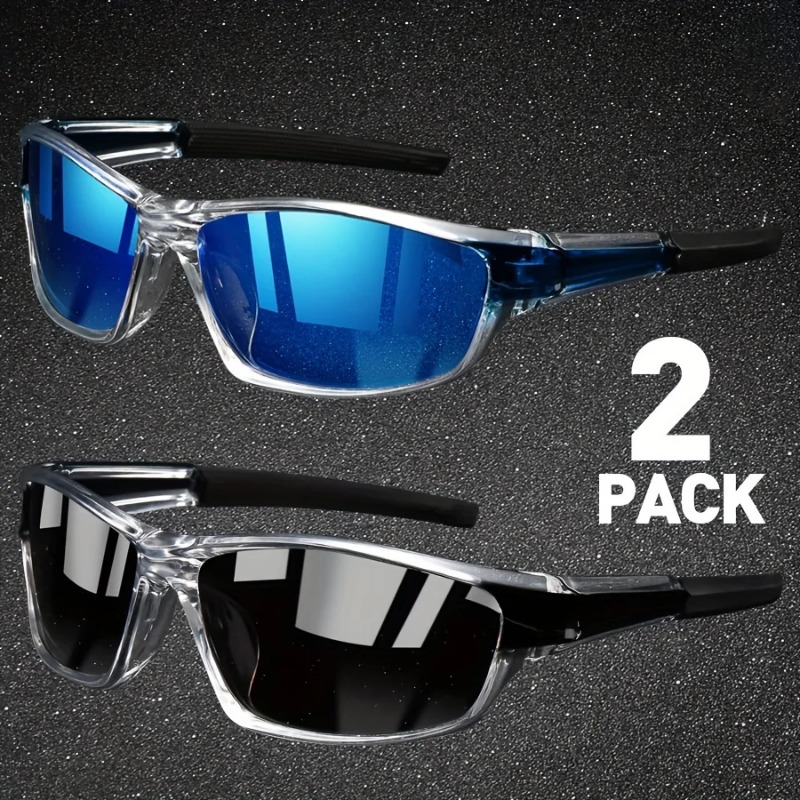 1/2個入り メンズスポーツサングラス 軽量 ナイトビジョン - Men'S Fashion Glasses のレビューと価格