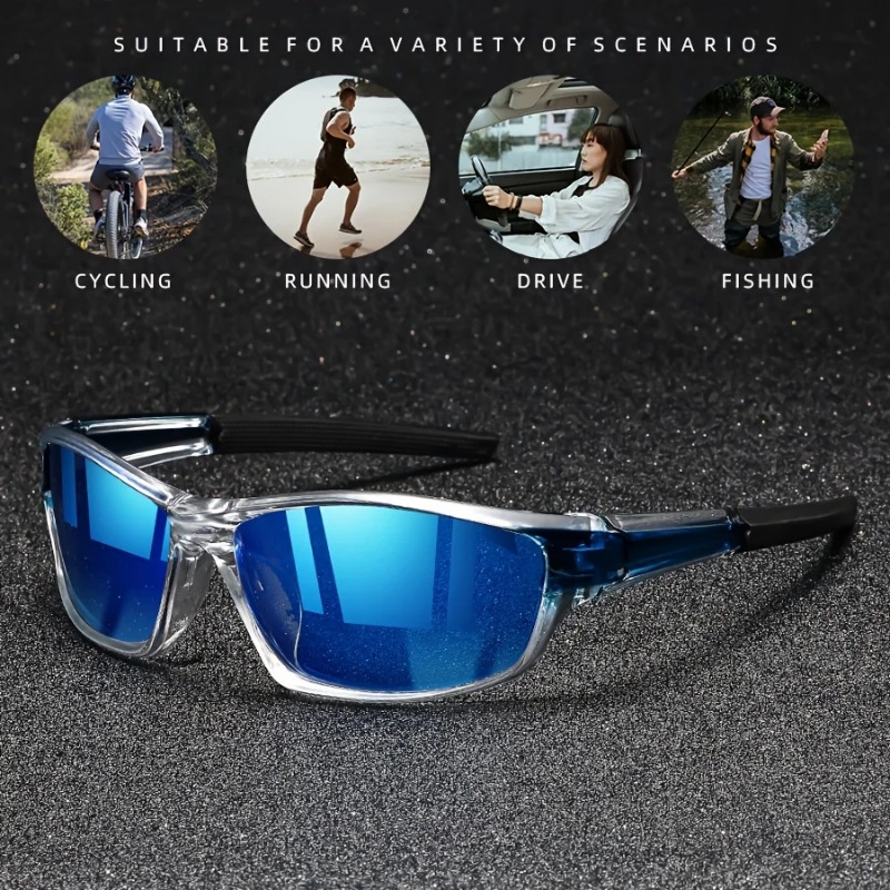 1/2個入り メンズスポーツサングラス 軽量 ナイトビジョン - Men'S Fashion Glasses のレビューと価格