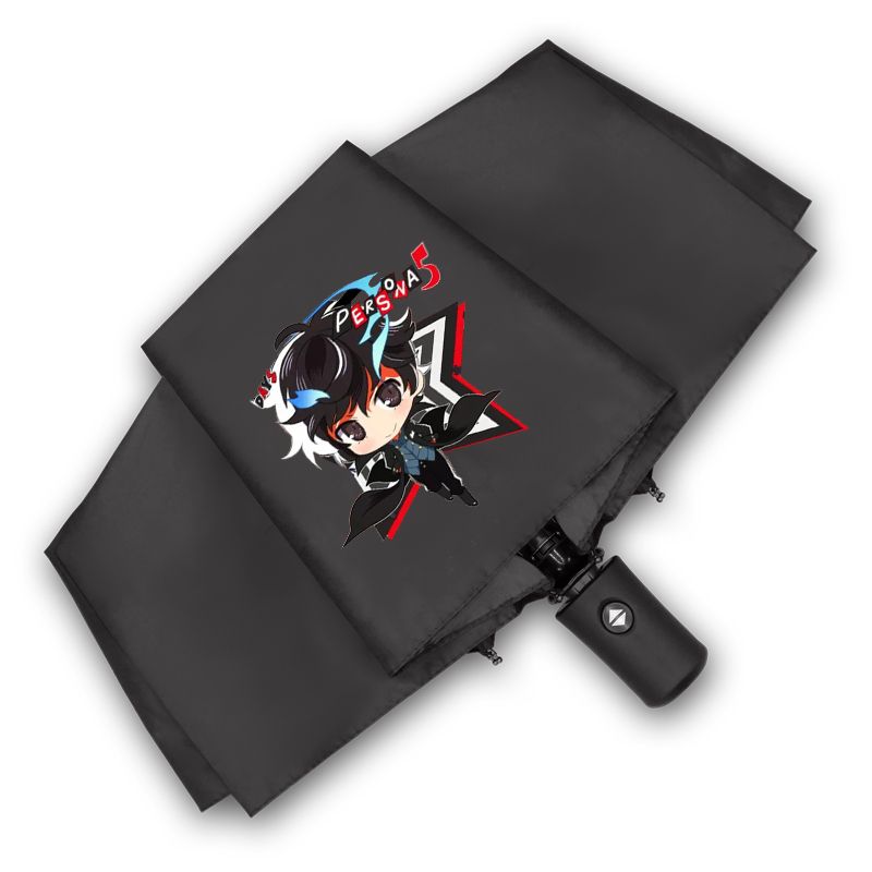 ペルソナ傘 かわいいファッション クリエイティブな折りたたみ - Men'S Fashion Umbrella のレビューと価格
