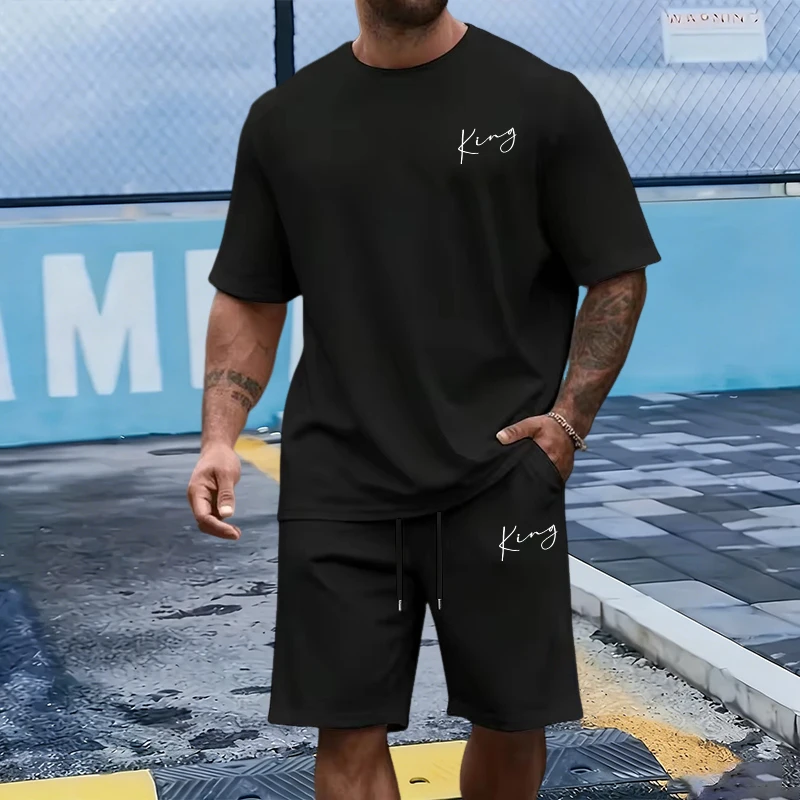 キングレター メンズセット コットンTシャツ スポーツショー - Men Fashion King のレビューと価格
